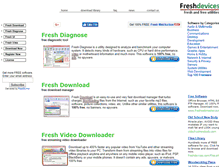 Tablet Screenshot of freshdevices.com